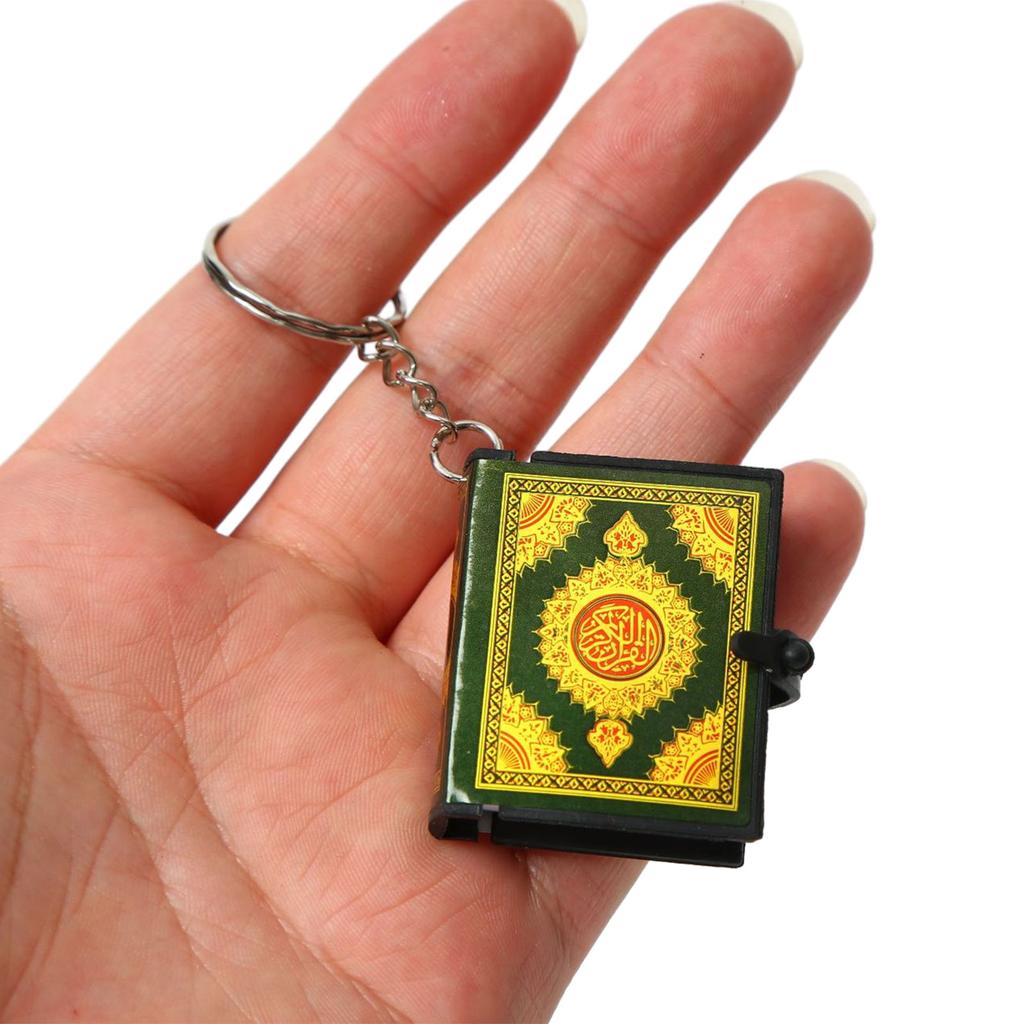 Mini Holy Bible Keychain Paper Book Pendant Key Chain Religious Christian Keyrings Holder Car Key Chains Fashion Jewelry