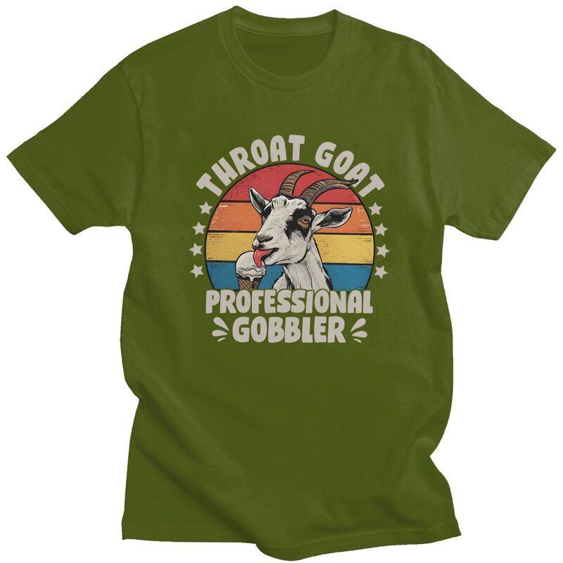 Male Throat Goat Professional Gobbler T Shirt Streetwear Short Sleeves 100 Cotton Sarcastic Saying Tshirt Leisure Tees Shirt