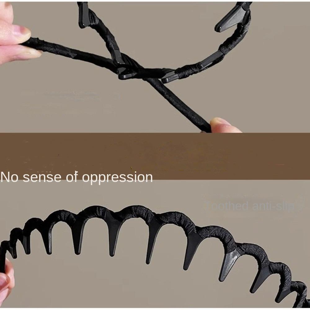 Wave Comb Sports Headbands Non-Slip Headwear Fashion Hair Accessories  for Women