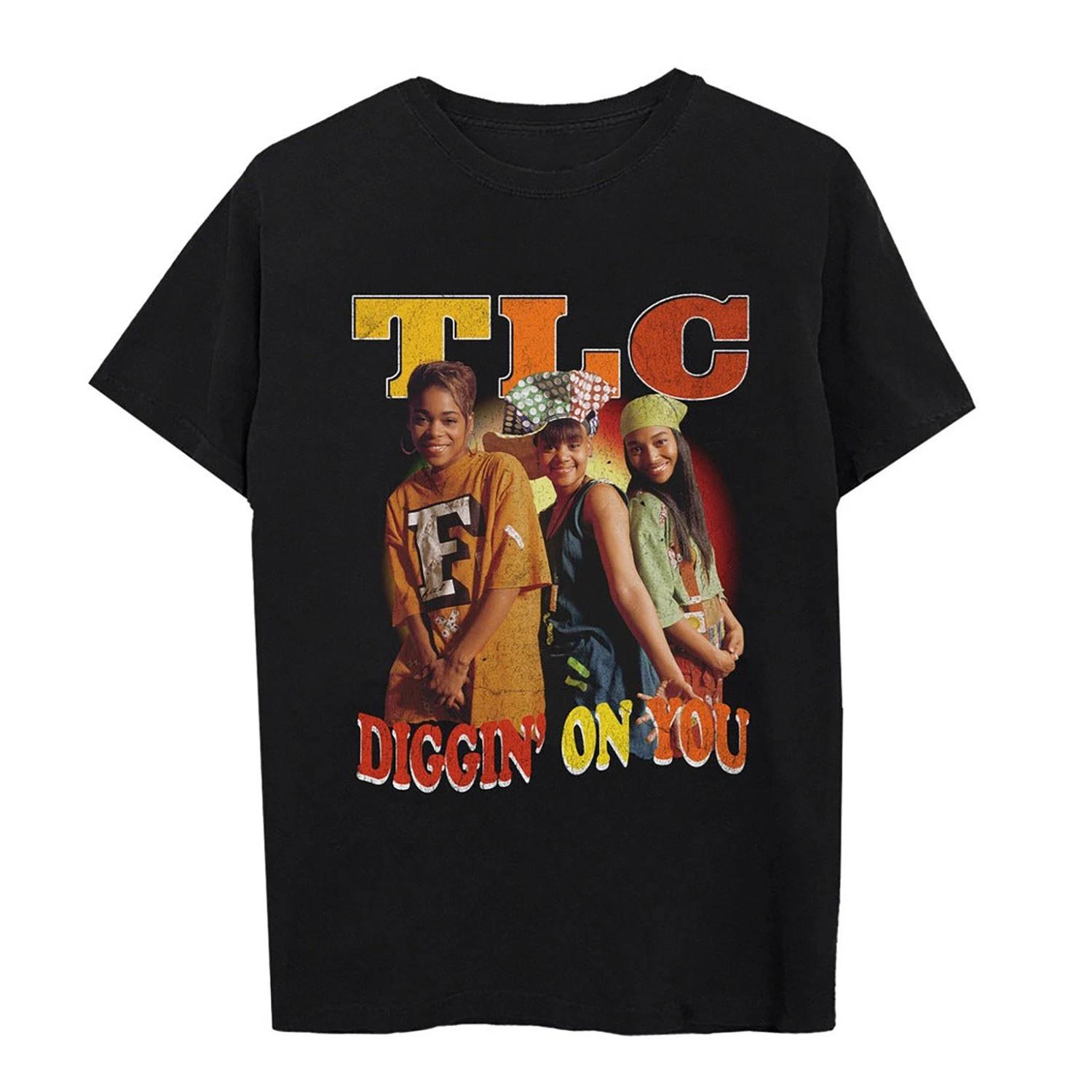 Men s TLC Diggin  On You Tee T-shirt Large Black L