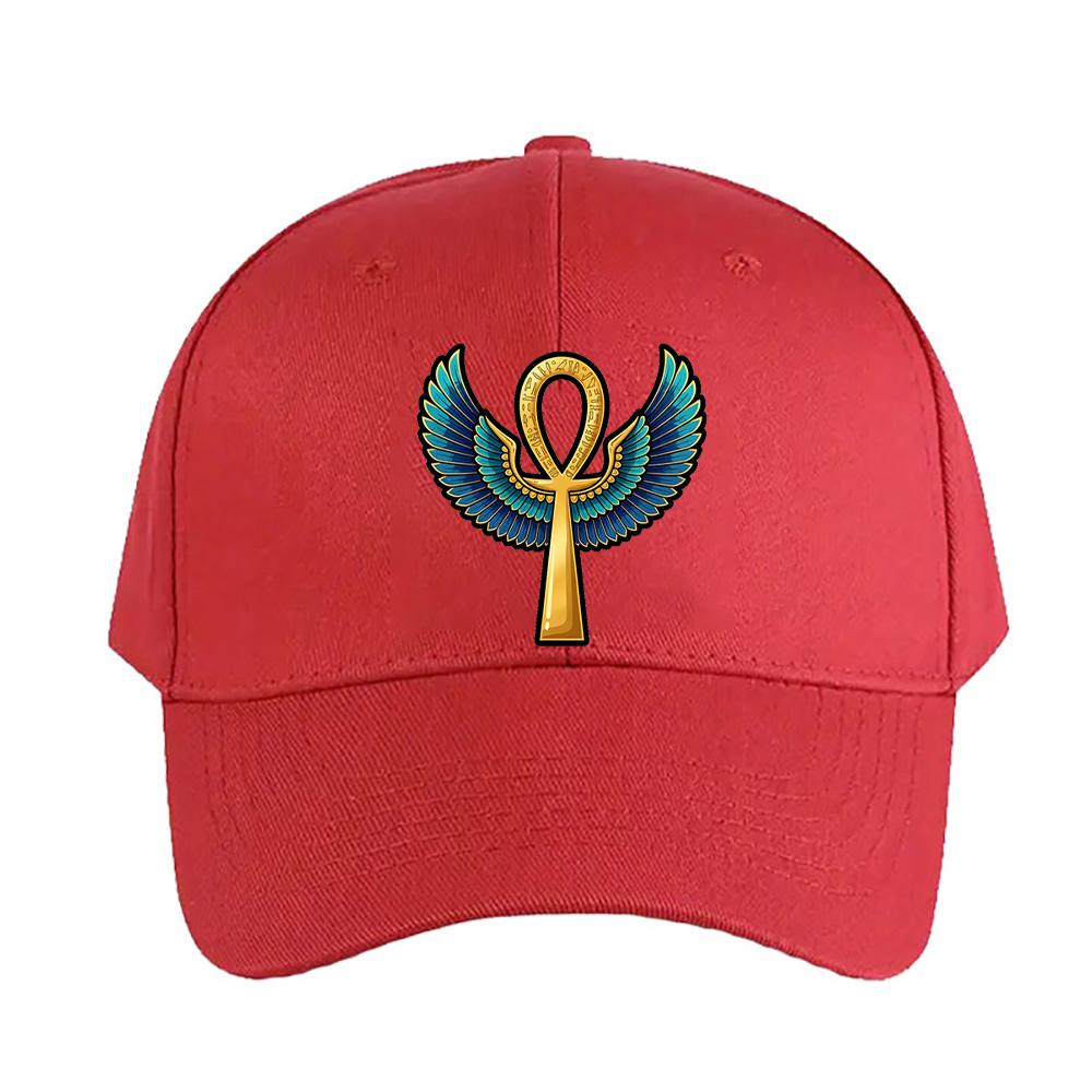 Ankh Woman Man Baseball Cap Adult Adjustable with Curved Brim Hiking Fishing Hat trucker cap Summer Fashion