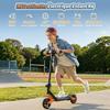 Children's Electric Scooter 6" AGILERIDE AT-B3O Orange, 3 Speeds, Adjustable Height, 150W, Multi-Colored LED, 6-12 Years, Bluetooth