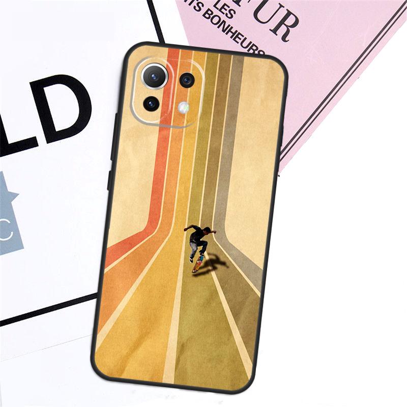 Cool Skate For POCO X3 X5 X6 Pro F3 F5 M5s M6 Pro Cover For Xiaomi 13T 12T 11T 14 Pro 12 13 Lite Case