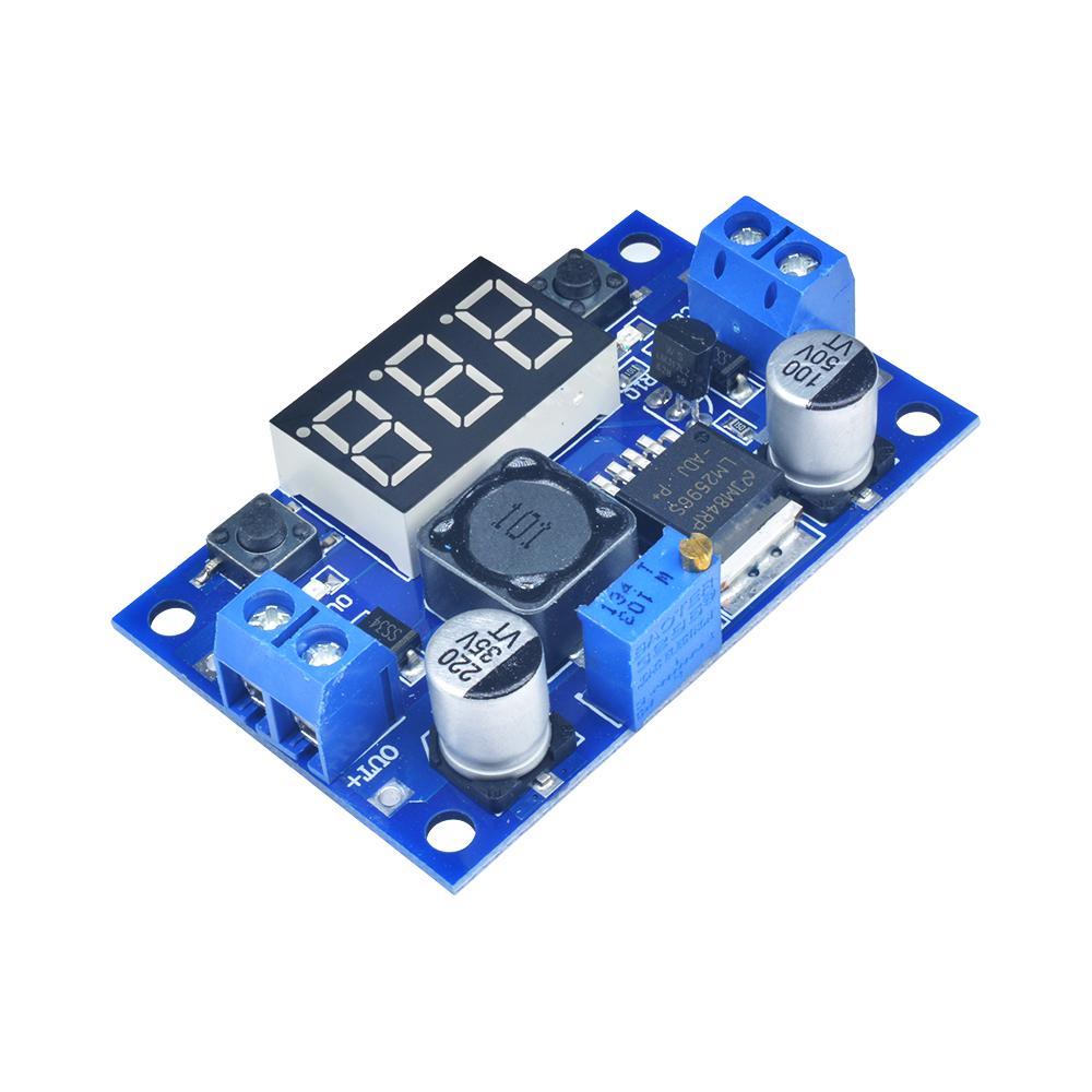 DC-DC LM2596 HW-319 Digital Display Step-Down Board Module Adjustable Output Voltage 4~40V To 1.25~37V