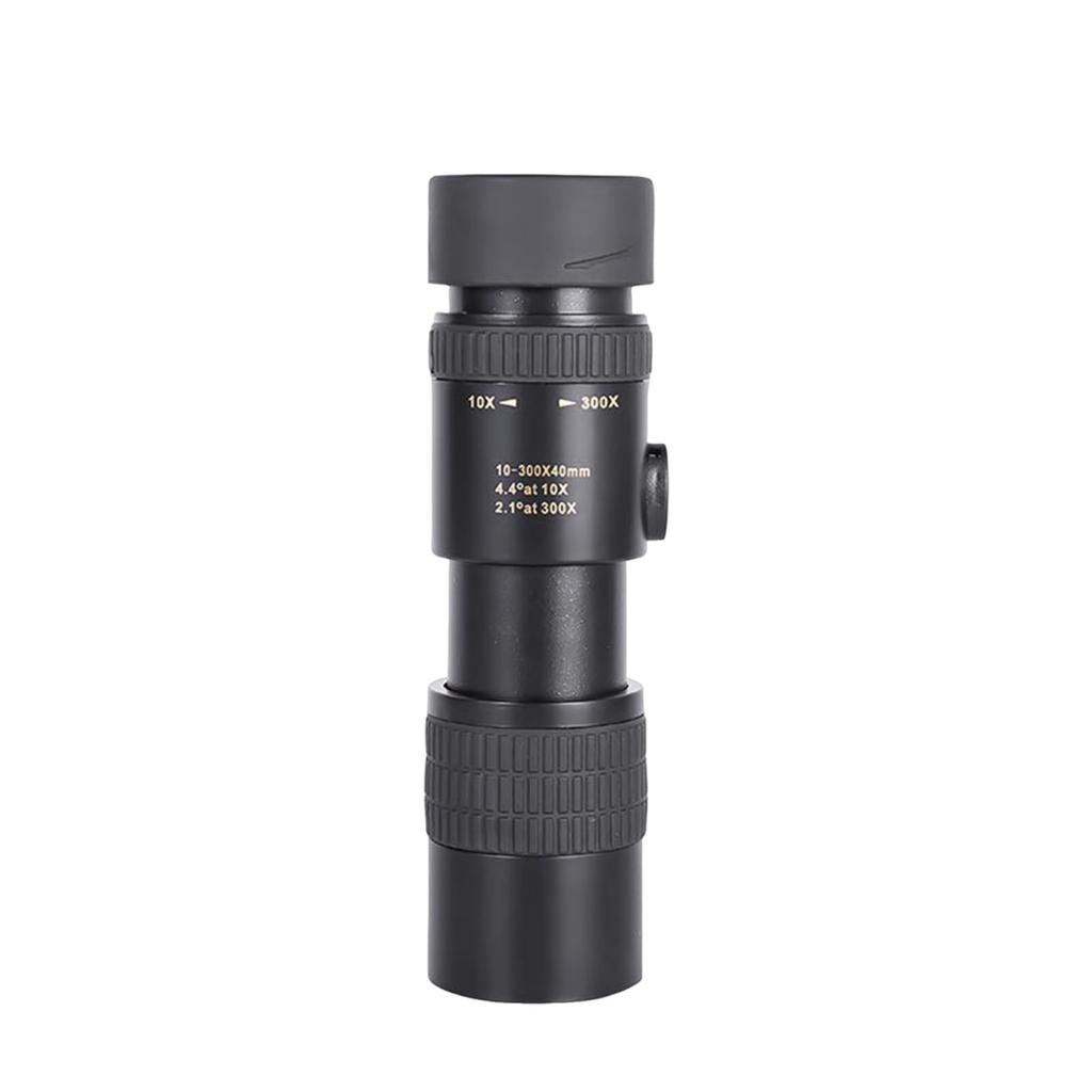 10-300x40 Monoculars with Flexible Tripod High Powered Monocular Telescope Multi-Purpose Mini Pocket Monocular Gift for Adults