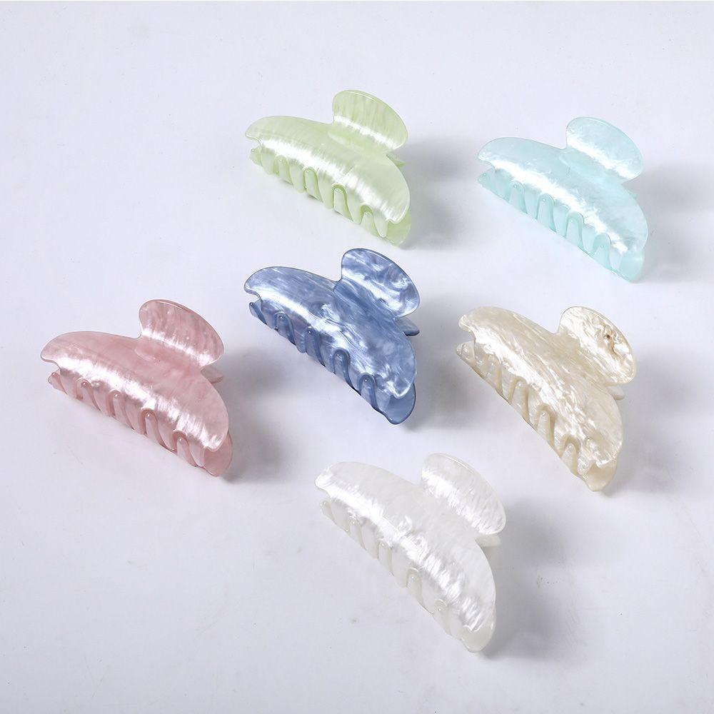 New Hair Accessories Acrylic Women Disk hair Vintage Claw Clip Hair Clips Crab Clip Barrette