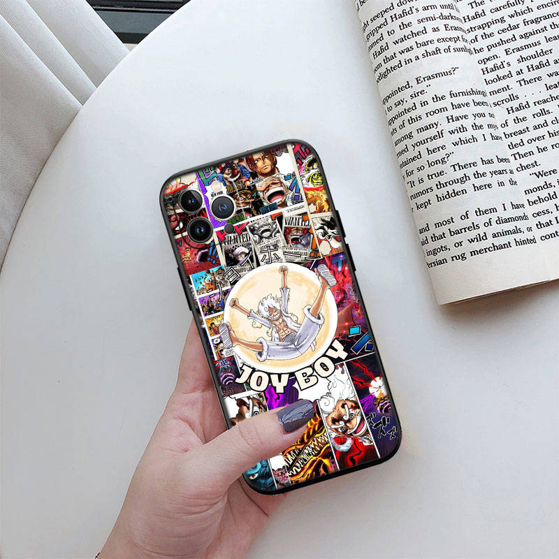 JO43 Ein Stück Luffy Telefon Fall für iPhone 7 8 11 12 13 14 15 16 16E XS Pro Max XR X SE Samsung S20 S21 S22 S23 S24 FE Ultra Plus Lite S21S A55