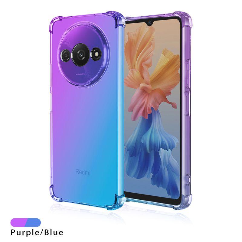 

Gradient Airbag TPU Case for Xiaomi Redmi A3 4G Protective Shockproof Cover Fundas Coque Capa For Redmi A3 4G