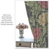 Boho Vintage Floral Bohemia Curtains Plant Flowers William Morris Style Window Drapes Living Room Bedroom Curtain Blackout Polyester Ideal For Area
