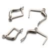 10-50pcs French Earring Hooks Gold Color Lever Back Open Loop Setting for DIY Earring Clips Clasp Jewelry Making Components