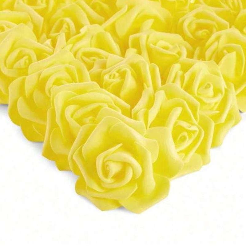 PE Foam Rose Artificial Flower Valentine's Day Wedding Bride Bouquet Car Decor DIY Gift Wreath Home Outdoor Garden Holiday Party