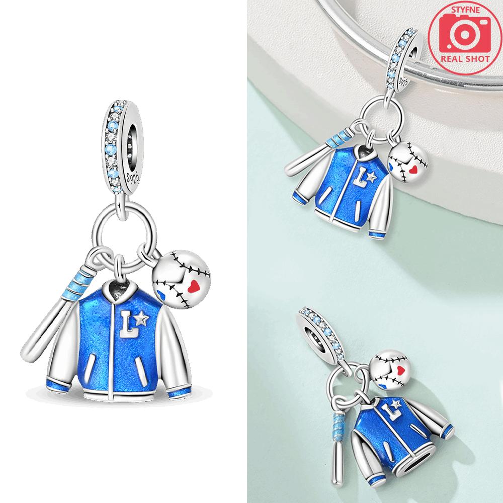 New Summer Coconut Beach Travel Ai Robot 100% Copper Charms Fit Original Bracelet Diy Jewelry Making Women Gift