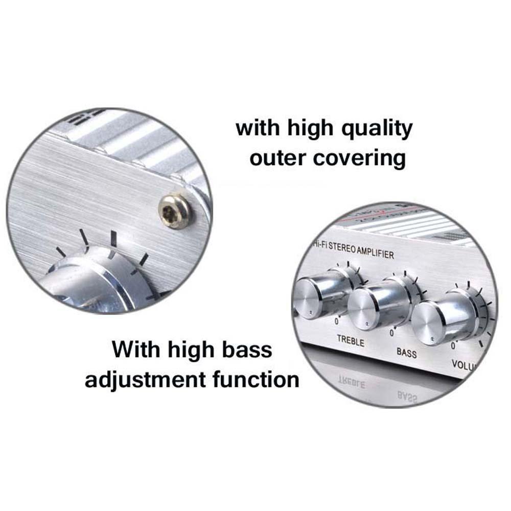 Eaglerich Stereo Amplifier Digital Amplifier Car Amplifier Power Amplifier 10W12V Small Power Amplifier High Power Boot Impact No Noise LP-268