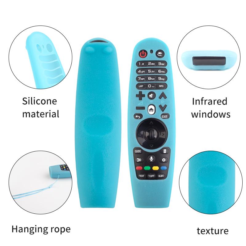 Silicone Case For LG AN-MR600 MR650 MR18BA MR19BA MR20GA Magic Remote Control Protective Case smart OLED TV Console