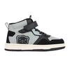 Fabric Childrens/Kids Teddy Bear Flat High Top Trainers