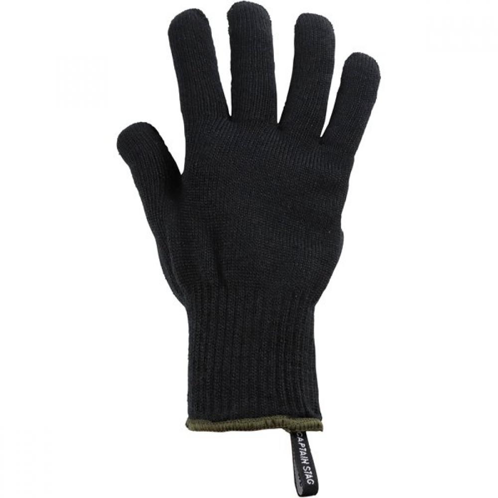 Captain Stag Ug 3312 [heat Resistant Flame Retardant Glove With Silicone Grip Strap  Black]