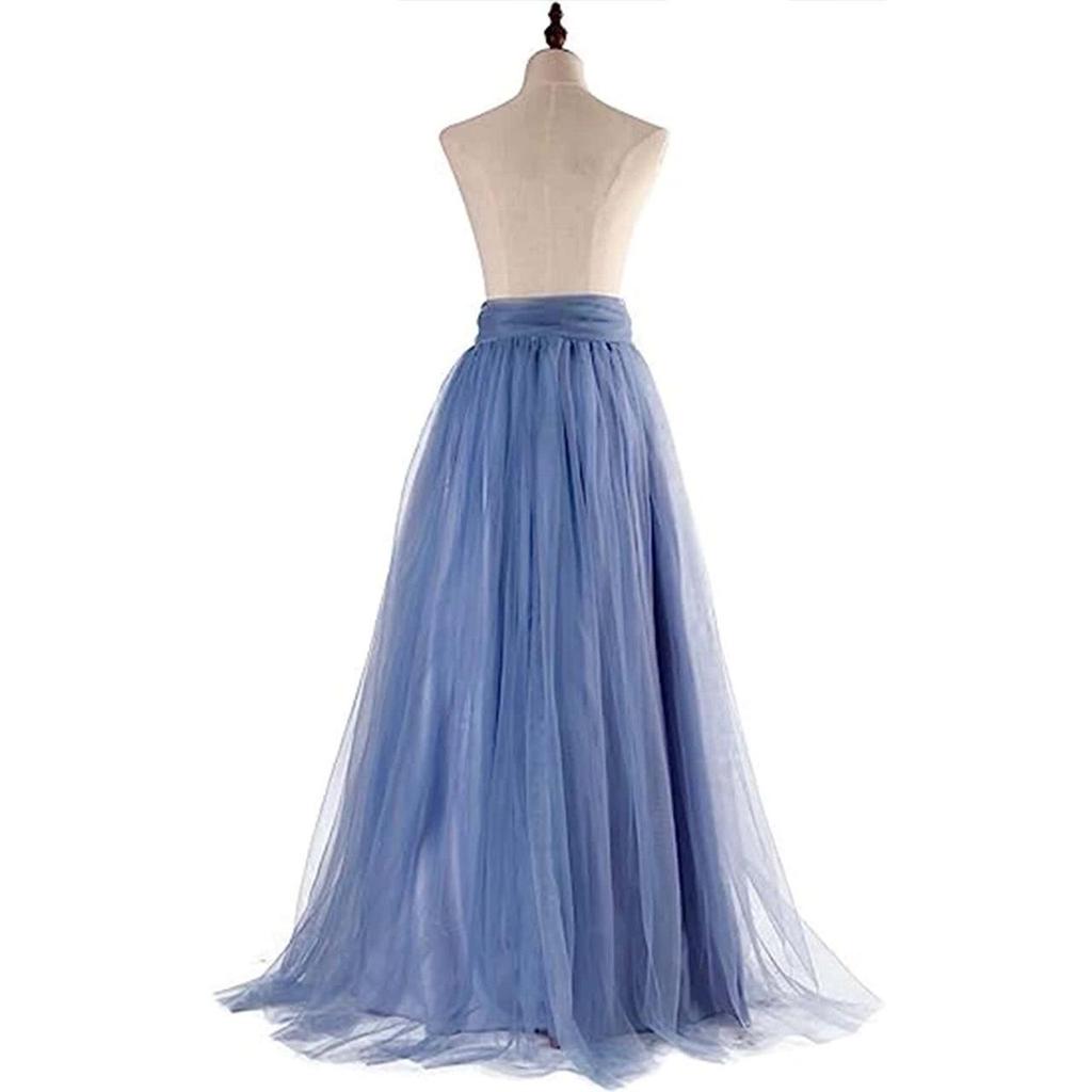 Elegant Cross-Border Women's Layered Tulle Skirt with Bow Belt for Weddings and Parties