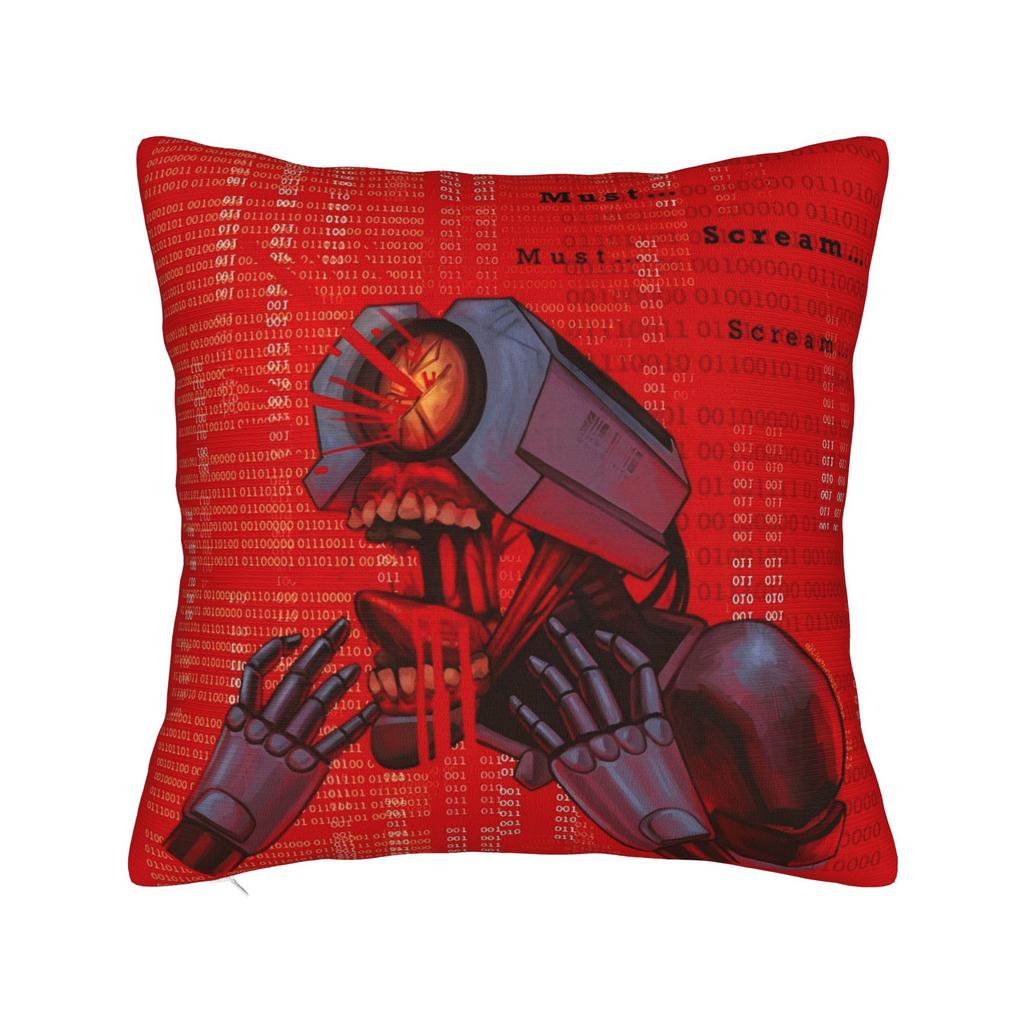 Ultrakill V1 V2 Shooting Game Pillowcase Print Polyester Cushion Cover Decorative Hell is Full Throw Pillow Case Cover Square
