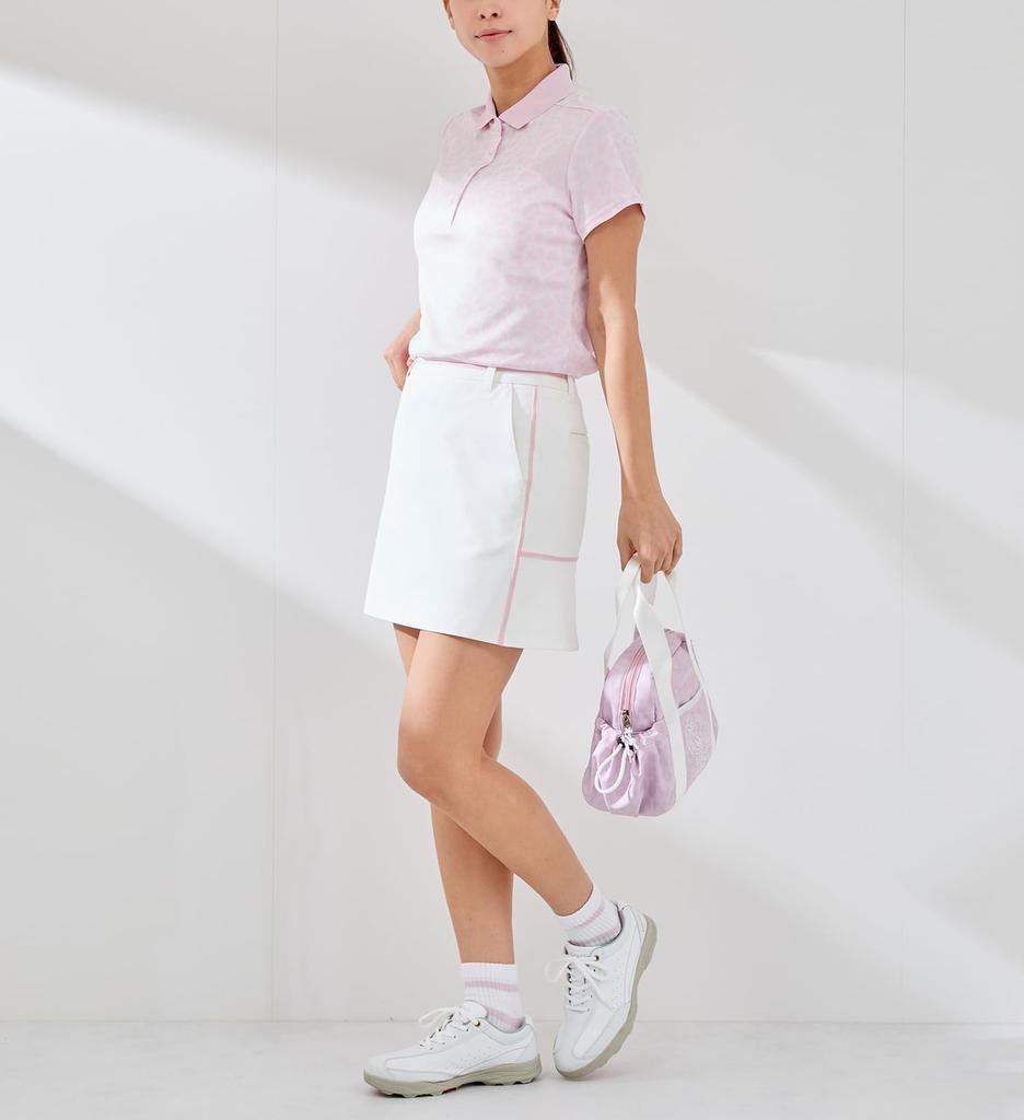 Jun Rope Skirt Body Shell Color Scheme Thin Line Skirt ERC55000 White & [UV Protection] [Water Repellent] [Sheerness Prevention] [Stretch] (10)