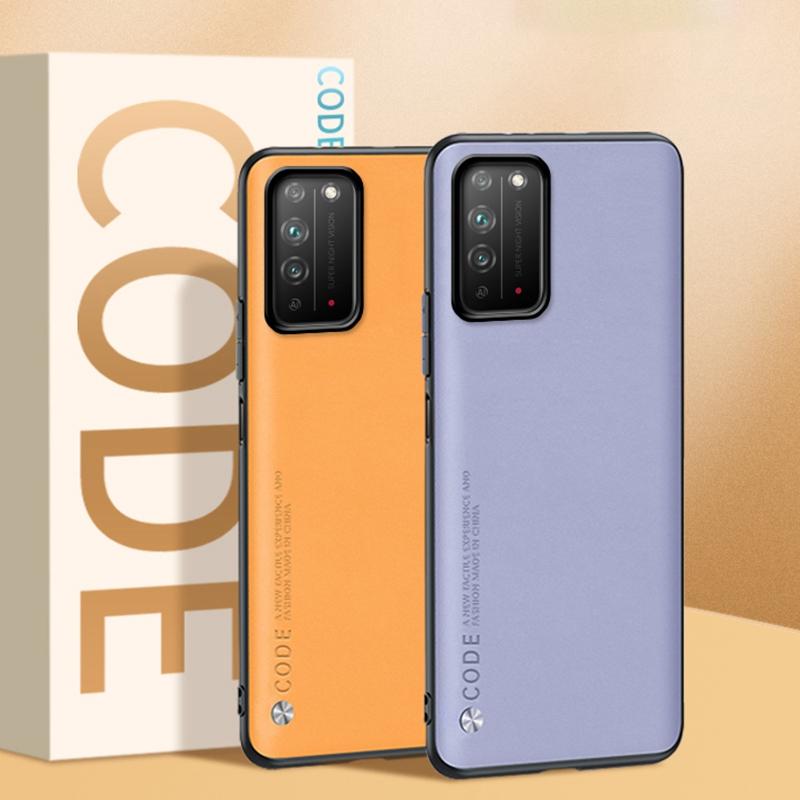 Luxury PU Leather Phone Case For Honor X10 X30 Max X30i Matte Back Cover Silicone Case For Honor View 20 30 Pro Plus 20S 20E 30S