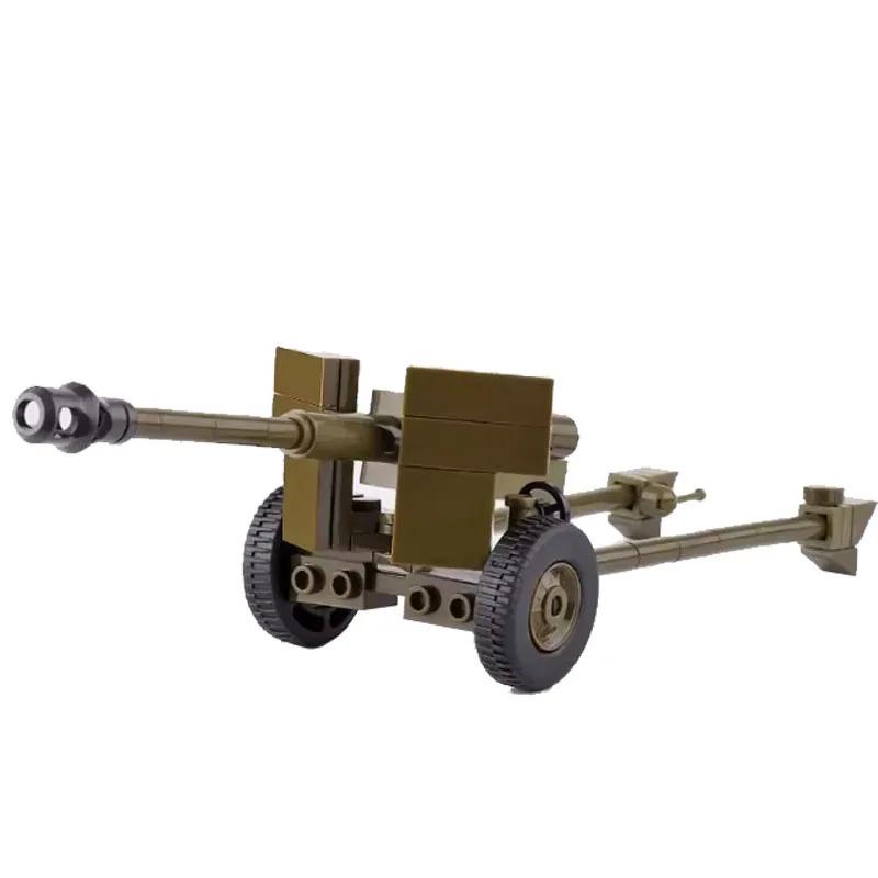 WWW2 Military Building Block 88mm Flak Gun Cannon  Weapons Figure Soldier Machine Gun Mecha Infantry Artillery Mortar Toys K053
