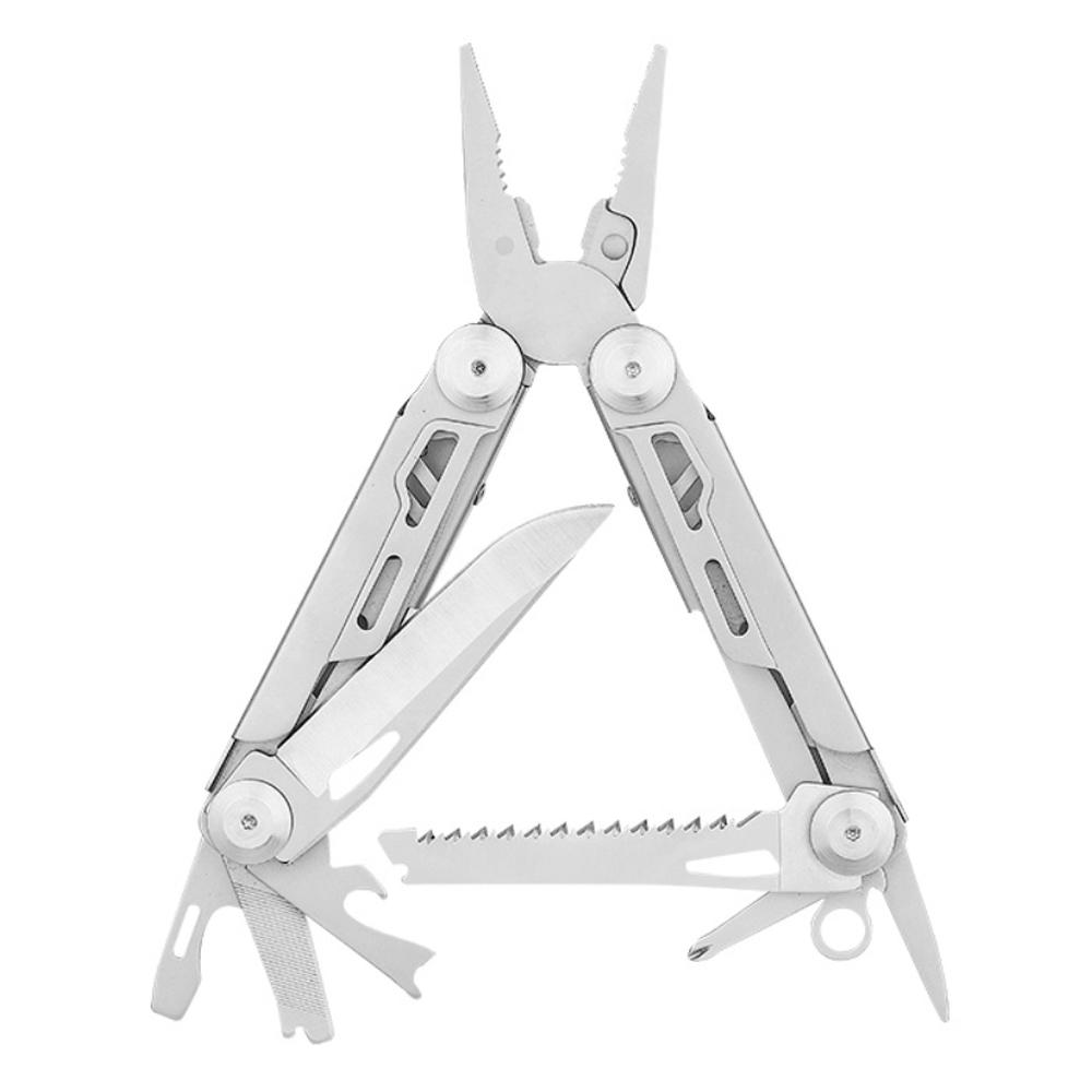 

EDC многофункциональный инструмент плоскогубцы для кемпинга на открытом воздухе из нержавеющей стали многофункциональный нож для выживания складной нож инструмент для зачистки проводов кусачки ручные наборы инструментов серебряный