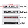 For MAZDA RX8 RX7 MX3 Axela Atenza MX5 MX7 CX5 CX7 CX4 CX9 323 626 3D ABS Car Body Fender Side Emblem Rear Trunk Badge Sticker