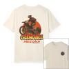 Maglietta Grafica Sportiva Vintage da Uomo Maglione Girocollo Camel Motosport Maglietta Oversize Grafica Estrema Camel Motorsport Supercross