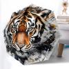 Tiger Watercolor Artwork Pattern New Style Umbrella, 1pc Automatic Folding Umbrella, Portable Foldable Design Umbrella, Outdoo