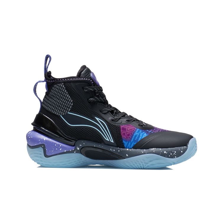 Li Ning Youth Pioneer-Force I Premium Comfortable Non-Slip Durable Supportive Lightweight Rebound High-Top Basketball Shoes YKBR062-1