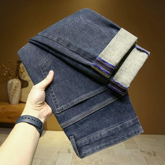 Thickened Men's Simple Men's Jeans