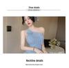 Sexy One-Shoulder Mesh Ruffled Slip Dress