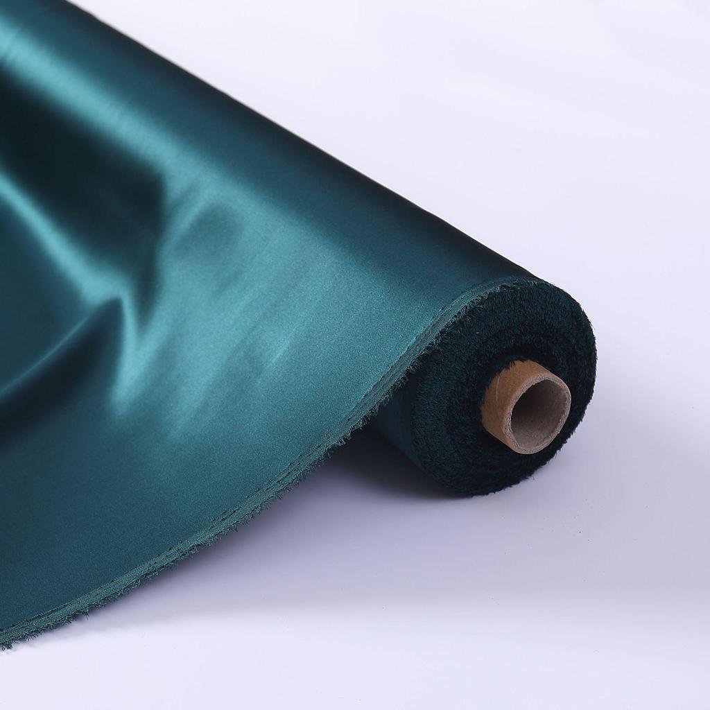 22 Momme Heavyweight Mulberry Silk Crepe Satin Fabric for Fashion Pajamas, 140cm Width