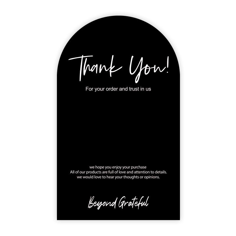 50-pack Airplane-Themed Thank You Box Sealing Stickers for Packaging and Decoration