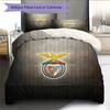 Sport Lisboa E Benfica Pattern Bedding Quilt Set  Home Decoration  Gift (1 * Duvet Cover + 2 * Pillowcase  Without Core)