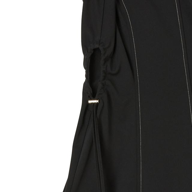 Rap Side Slit Slim Fit Long Dress Ar2Wo564