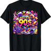 Herren Damen Kinder Retro Vintage Back To 90's Motto Party T-Shirt
