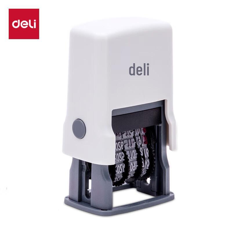 Deli Self-Inking Adjustable Date Stamp
