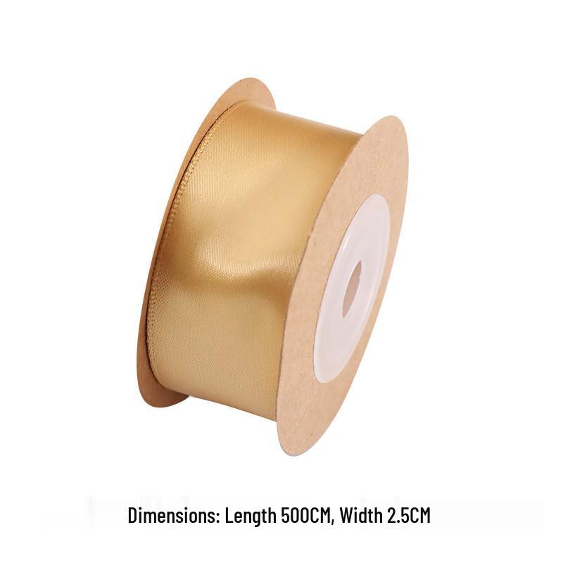 Double-Sided Woven Silk Ribbon for Gift Boxes and Decorations