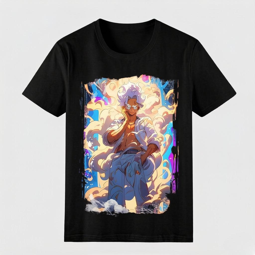 One Piece Print T-Shirt Cool Casual Comfortable High-Quality Cotton Clothing
