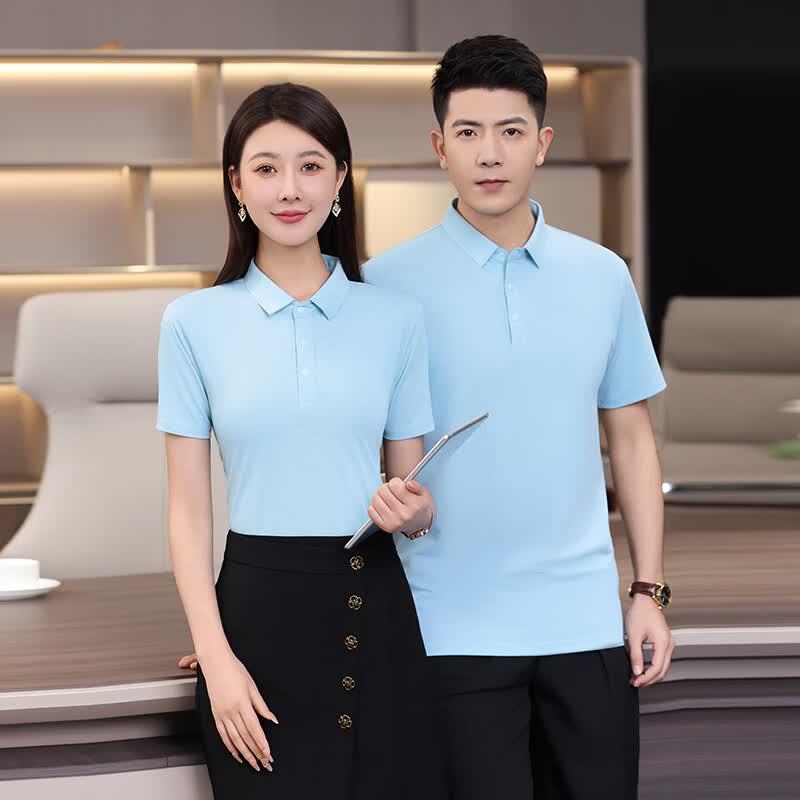 Toluoman Unisex Ice Touch Short Sleeve Polo Shirt