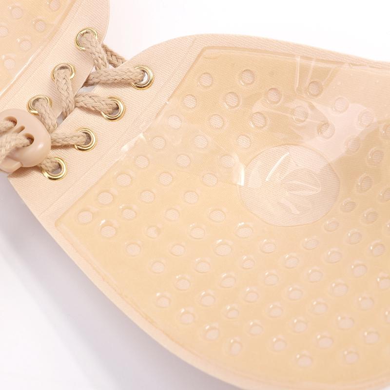 Summer Thin Breathable Nipple Stickers Gather Invisible Big Breasts Breast Stickers Bra