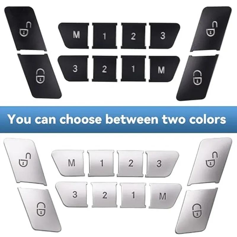 Bilratt Knapp Dörrupplåsning Minnesknapp Fönsterhissknapp Klistermärke Passar För Mercedes Benz C E Klass W204 W212
