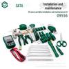 Shida 09551/33 Elevator Installation & Maintenance Kit - 23 & 32 Piece Sets, Portable Model 9555
