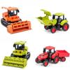 Construction Plastic Vehicle Model Toy Inertial Drive Children Fun Learning
