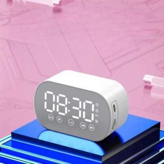 Student Charging Bluetooth Alarm Clock Singing Audio Smart Audio Luminous Children's Home Fashion Nordic Learning Clock
