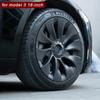 4PCS 18/19Inch Wheel Cover for Tesla Model 3/Y  Hubcaps Replacement Steering Wheel Rim Protector Accessories Hub cap 2017-2023