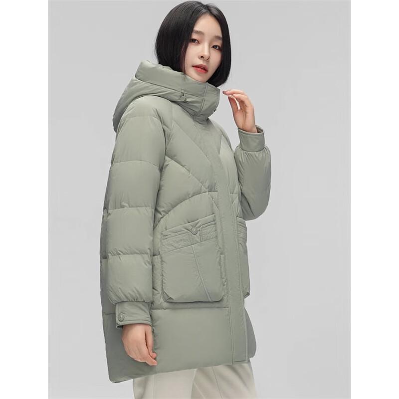 SNOWFLYING Women's 2024 Stylish Thickened Warm Down Jacket X30142574F