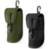 600D Nylon Hanging Glasses Pouch Portable Eyeglasses Case Bag  Daily Protection
