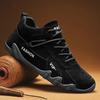 2025 Ankle Boots For Men Spring Man Casual Sneakers Non Slip Khaki Work Mens Shoe Short Boots Loafers Lace Up Zapatillas Hombre